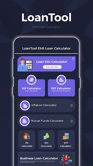 LoanTool EMI Loan Calculator Screenshot 1