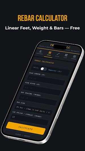 DIY Calc: Concrete Paint Tile Screenshot 1
