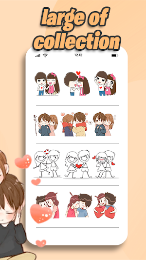 Love Couple WASticker Screenshot 1