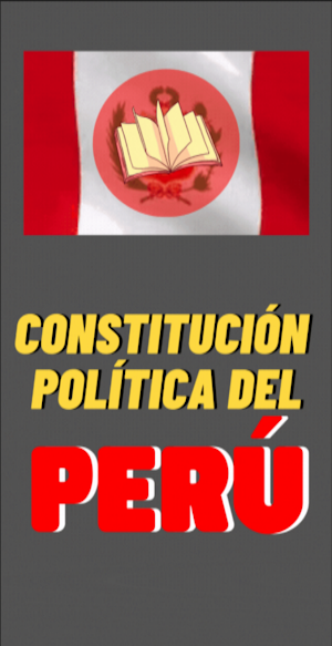 Constitución Política del Perú Screenshot 0
