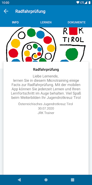 JRK Tirol Mobile Campus Screenshot 1