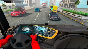 Racing in Bus - Bus Games Screenshot 0