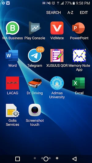 Admas University Garowe Campus Screenshot 0