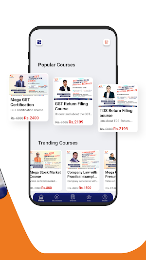 Tax4wealth E-Learning Platform Screenshot 3