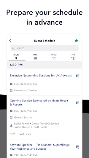 GTC - Events Screenshot 2
