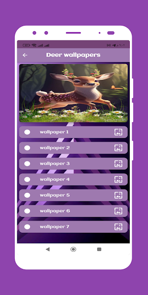 Deer wallpapers Screenshot 0