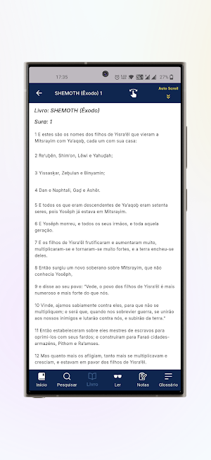 Escrituras Yah - Portuguese Screenshot 1