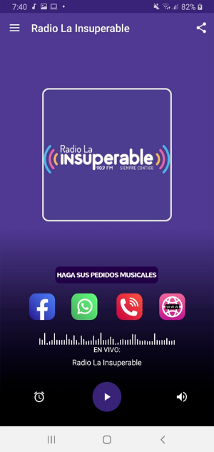 Radio La Insuperable Screenshot 1