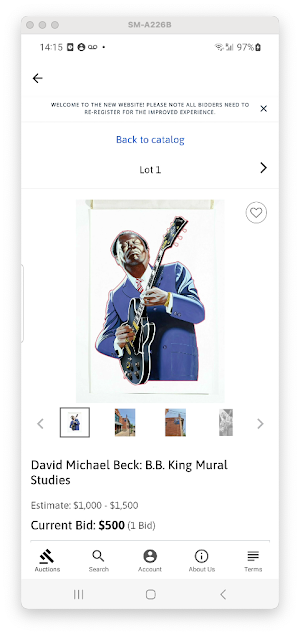 Caza Sikes Auctions Screenshot 2