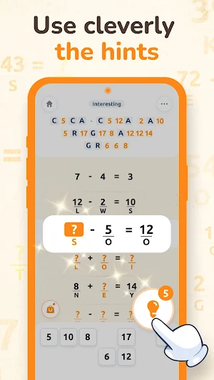 Letter Math－Cross Logic Puzzle Screenshot 2