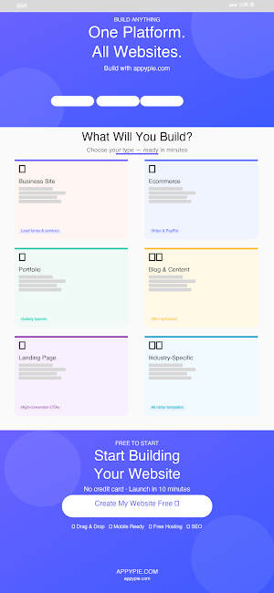 Website Builder No Code Screenshot 2
