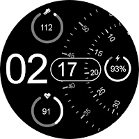 Pixel Rotary URX95 Watch face
