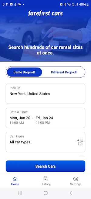 FareFirst Cars - Rental Cabs Screenshot 0