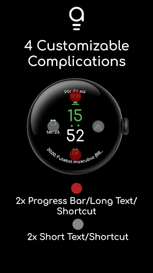AD BlinK - Watch Face Screenshot 1