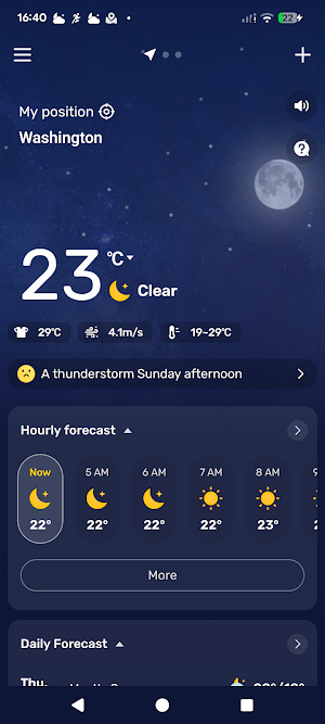 Weather Forecast: Live & Daily Screenshot 2