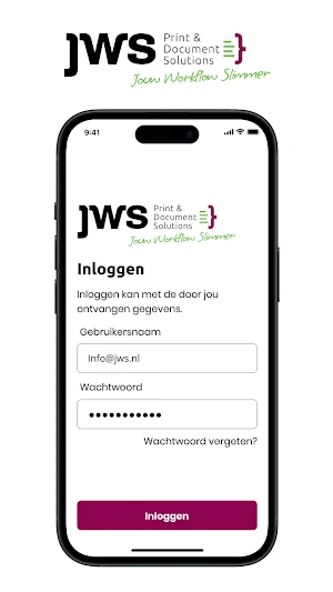 JWS MFP Secure Printing Screenshot 0