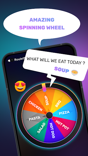 Spin wheel: Random name picker Screenshot 2