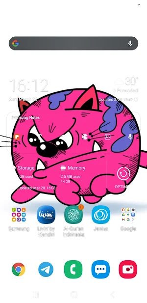Cute Animal Live Wallpaper Screenshot 1