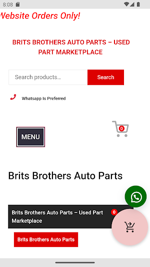 Brits Brosparts Screenshot 0
