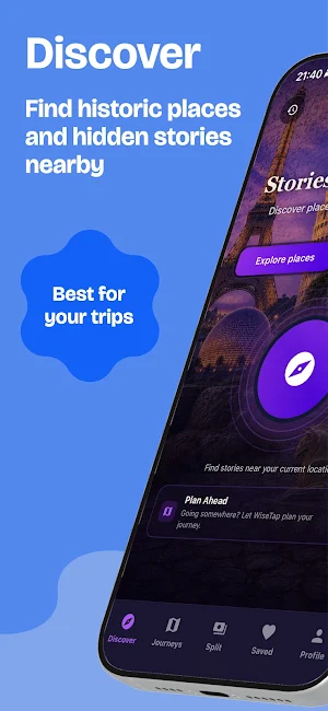 WiseTap – Discover the History Screenshot 0