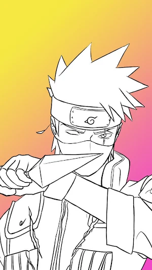 How to draw Uzumaki Anime Screenshot 2