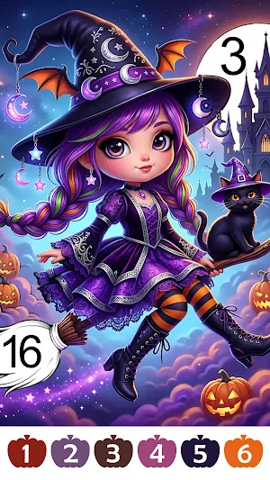 Halloween Art Color Screenshot 0
