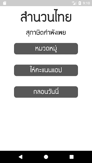 สำนวนไทย และสุภาษิตคำพังเพย Screenshot 0