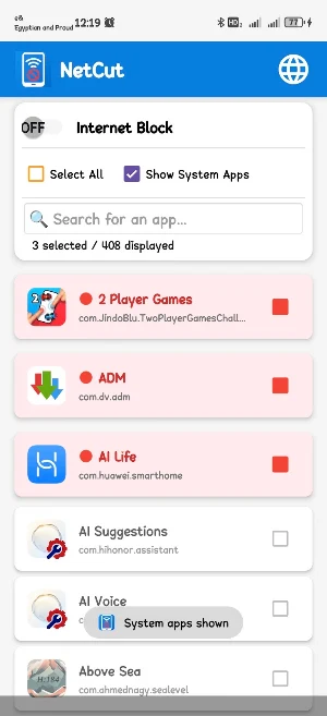 NetCut – Internet Blocker Screenshot 1