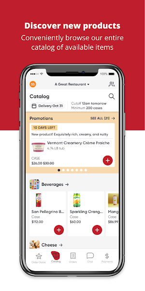 Halsey Foodservice Screenshot 1