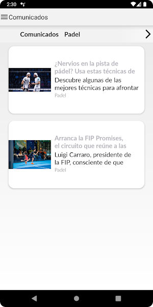 Pádel Sport Barinas Screenshot 3
