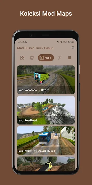 MOD Bussid Truck Basuri Screenshot 2