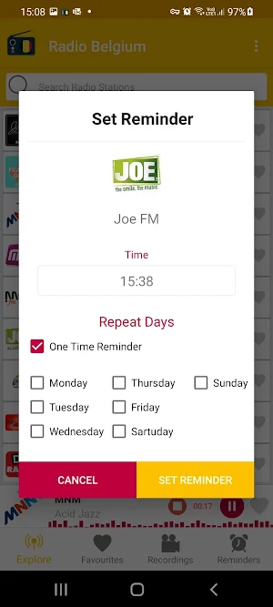 Radio Belgium: Online FM Music Screenshot 3