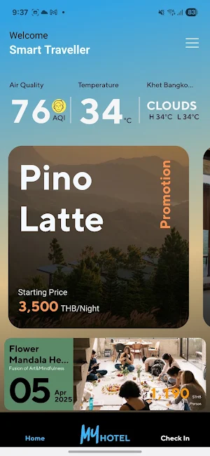 MyHotel Screenshot 2