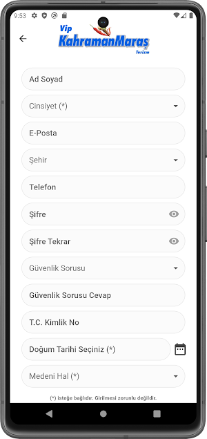 Vip Kahramanmaraş Turizm Screenshot 3