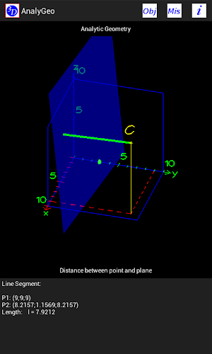 Analytic Geometry Screenshot 2