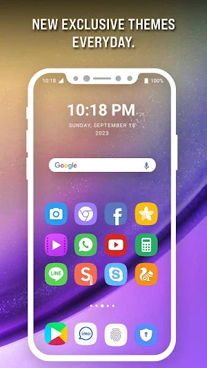 Theme For Samsung Galaxy A34 Screenshot 0