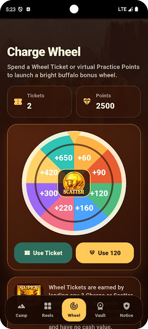 Crazy Buffalo Slots Screenshot 3