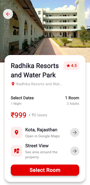 ARN: Hotel Booking App Screenshot 3