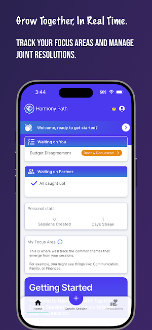 HarmonyPath: Couples AI Coach Screenshot 3