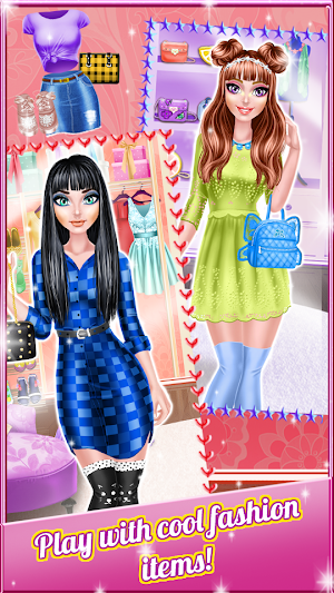 Stylish Sisters - Fashion Game Screenshot 1