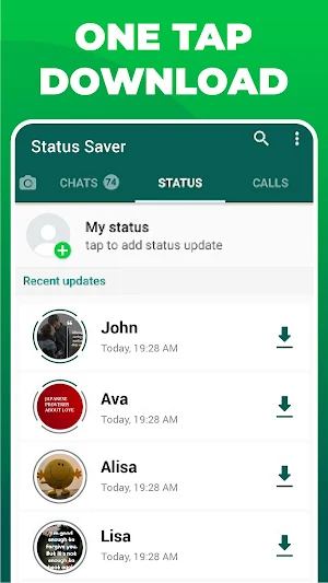 Status Saver: Video Downloader Screenshot 1