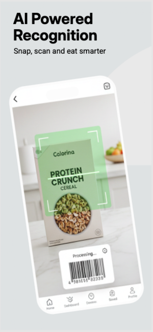 Calorina: AI Calorie Tracker Screenshot 0