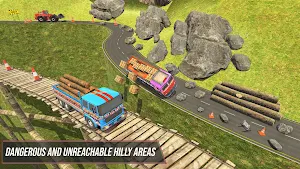 City Cargo Truck Driving Game Screenshot 1