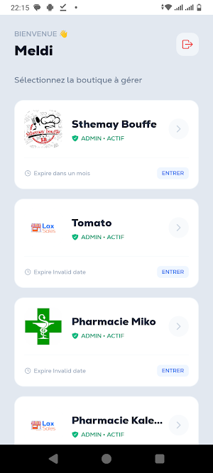 Lax Sales : Gestion de Caisse Screenshot 2