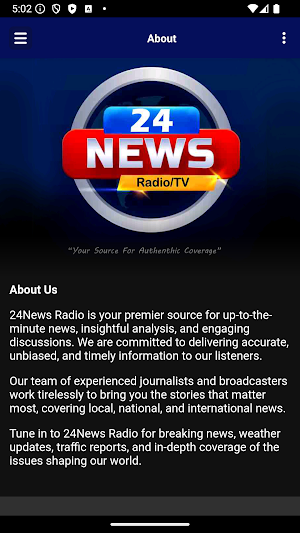 24News Radio/TV Screenshot 2
