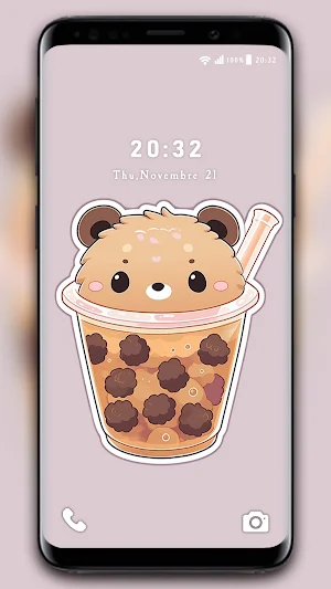 Kawaii Food Wallpaper Screenshot 1