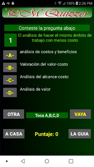 PMQuizzer Screenshot 3