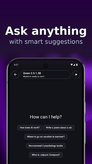 LiteChat: Offline AI Chat Screenshot 1
