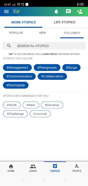 XLr - XLRI's official alumni app Screenshot 2