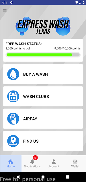 Express Wash Texas Screenshot 1